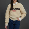 Casual Round-neck Retro Alphabet Knitwear Sweater