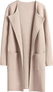 Comfort And Casual Turn-down Collar Coat Women