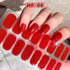 Waterproof And Durable Second Generation Semi-cured UV Nail Beauty Stickers