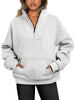 Women's Casual Loose Fleece Thread Top