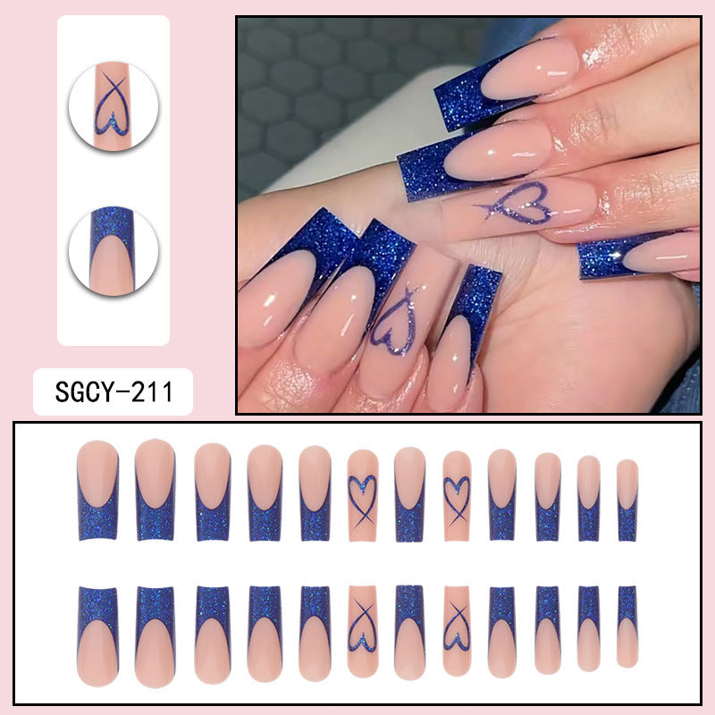 European And American Ins Style Hot Girl Wear Nail Tip