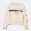 Casual Round-neck Retro Alphabet Knitwear Sweater