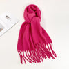 Women's Autumn And Winter Mohair Scarf