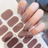 Waterproof And Durable Second Generation Semi-cured UV Nail Beauty Stickers