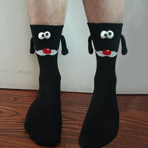 Halloween Hand Socks Couple Magnet Suction Handle Christmas Stockings