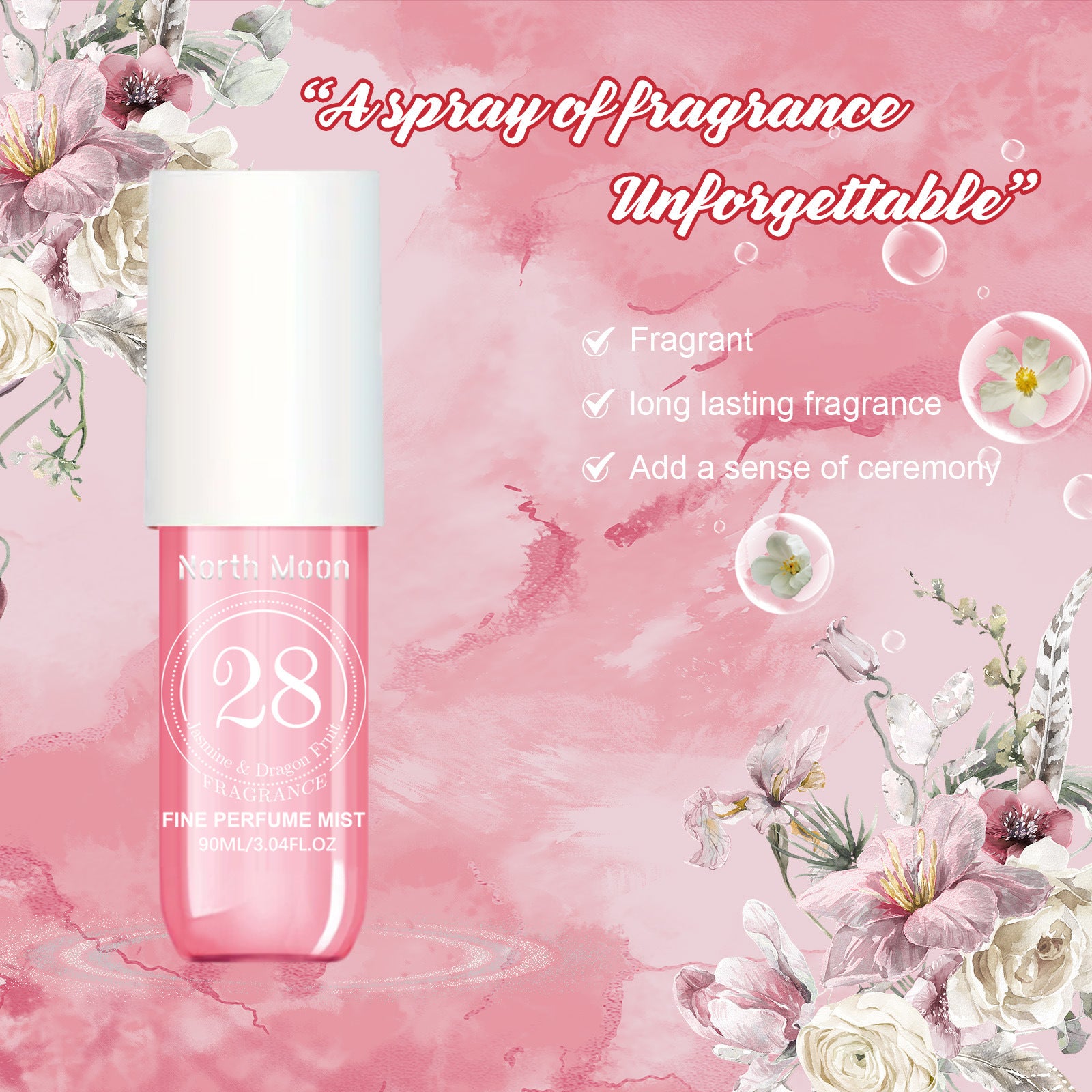 Perfume Spray Lasting Fragrance Portable Portable