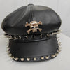 Personality Trendy Four Seasons Dome Punk Double Nail Hat