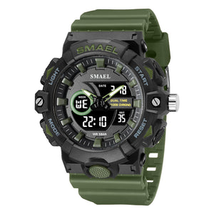 Sports Style Waterproof Outdoor Student Watch