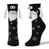 Halloween Hand Socks Couple Magnet Suction Handle Christmas Stockings