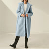 Single-breasted Woolen Coat Outerwear