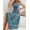 New Fashion Temperament High Waist Sleeveless Bohemian Dress