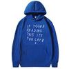 Letter Print Hoodie Men's Women's High Quality Hoodie