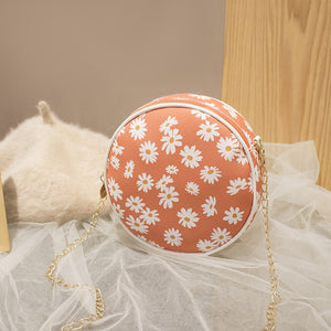 Women's Casual Fashion Crossbody Small Round Bag