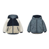 Children's Double-sided Wear Hooded Cotton Coat Jacket