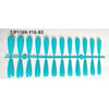 Ultra-Long Pointed Solid Color Strip Wear Nail Tip Semi-finished Nails Bright Oil Fake Nail Patch