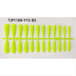 Ultra-Long Pointed Solid Color Strip Wear Nail Tip Semi-finished Nails Bright Oil Fake Nail Patch