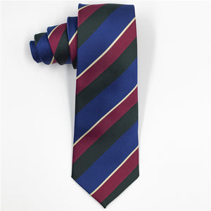 Business Formal Wear Classic Contrast Color Twill Tie For Men