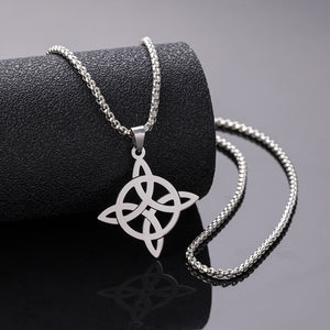 European And American Viking Rune Irish Knot Necklace