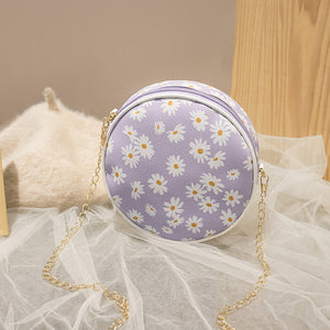 Women's Casual Fashion Crossbody Small Round Bag
