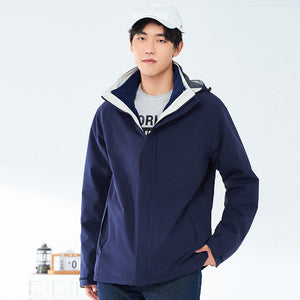 Three-in-one Removable Thick Warm Jacket