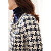 Houndstooth Small Fragrance Jacket Women Clothing