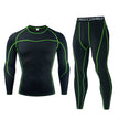 Men's Compression T-shirt Set Quick Drying Sports Tight