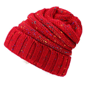 Knitted Woolen Hats For Men And Women In Winter