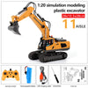 Simulation Excavator Remote Control Engineering Vehicle Children's Toys