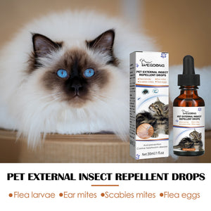 Dog Cat Drops Spray Cleaning Remove Lice Tick Flea