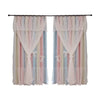 Nordic Simple Hollow Star Princess Wind Bedroom Blackout Curtains