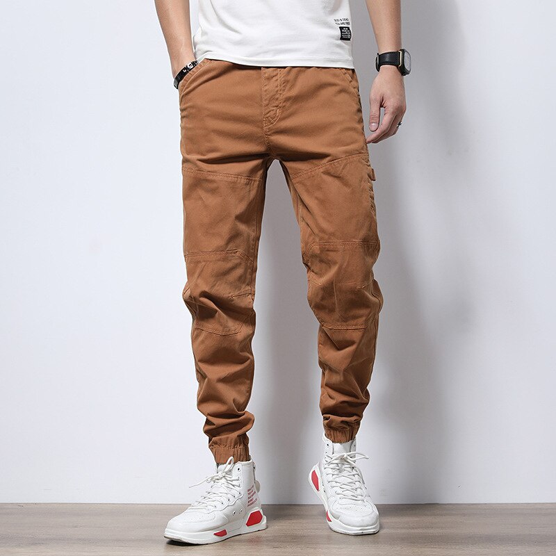 Workwear Men's Summer Thin Multi-pocket Harem Pants