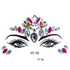 Natural Resin Tattoo Stickers Masquerade Party