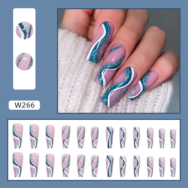 Fashion Simple Wearable Fake Nail Patch