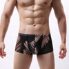 Men Underwear Flat Angle Screen Printing Tight