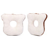 Pet Sterilization Collar White Ring Toast Bread