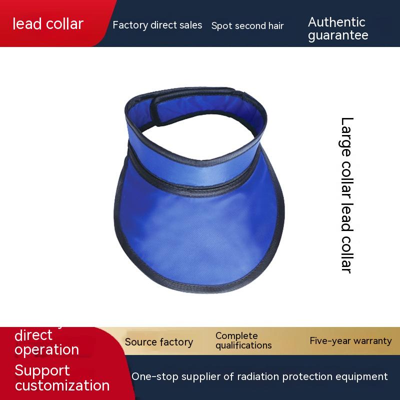 Large Collar Lead Neckband Radiation Neck Sleeve