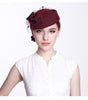 Women's Mesh Stewardess Hat Warm Beret