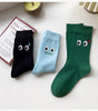 Cute Embroidered Women's Medium Stockings