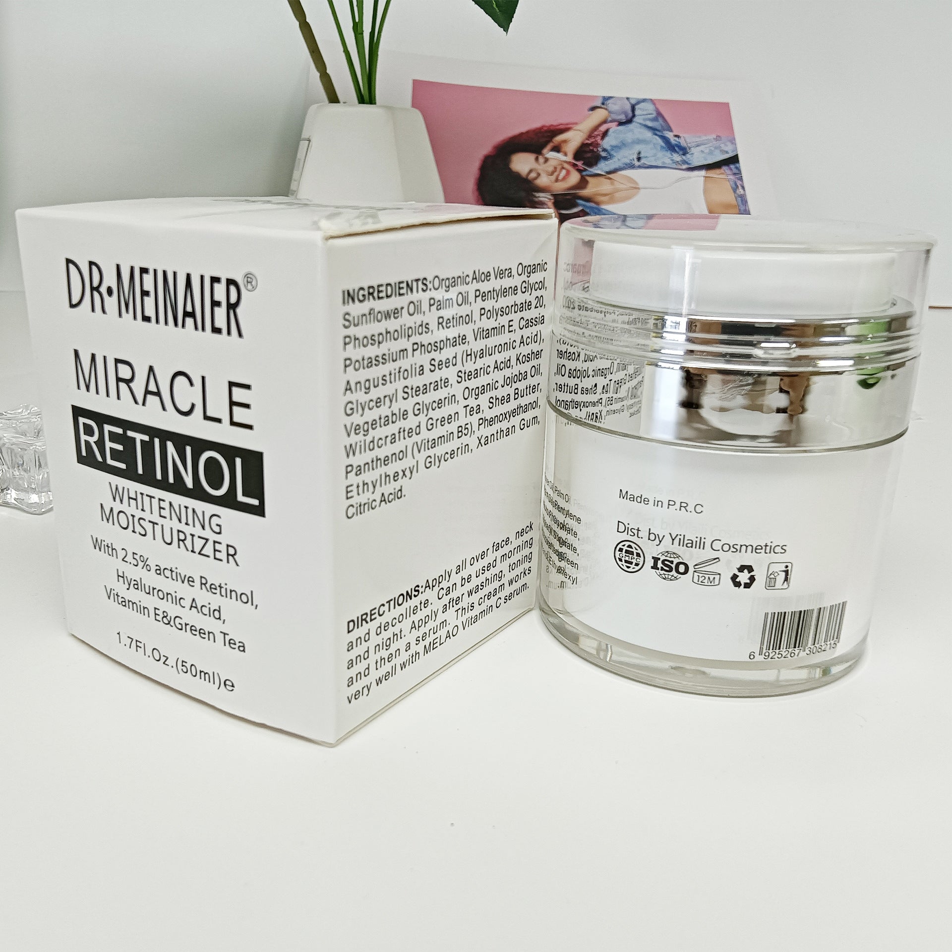 Retinol Moisturizing Cream Shrinks Pores And Restores Skin Care