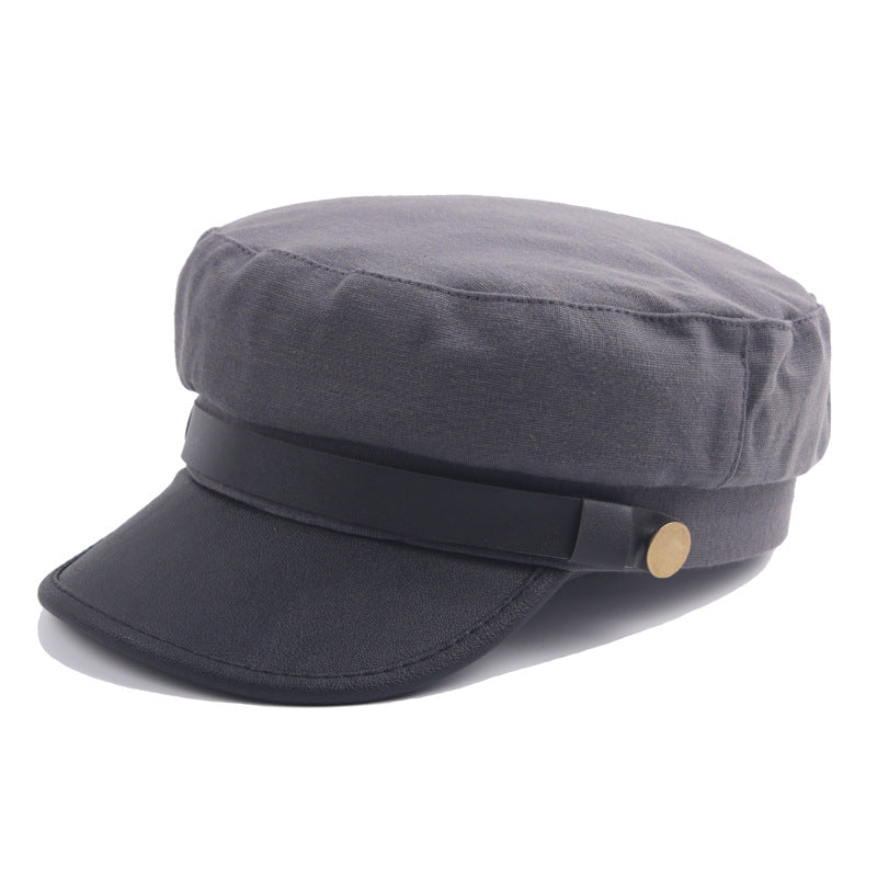 Navy Hat Men And Women Casual Peaked Cap