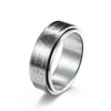 Rotatable Titanium Steel Ring For Men