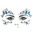 Natural Resin Tattoo Stickers Masquerade Party