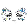 Natural Resin Tattoo Stickers Masquerade Party