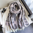 Winter Scarf Women Cashmere Warm Pashmina Solid Female Scarv