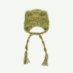 Original Design Dopamine Color Point Strap Woolen Cap Children