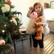 Fur Coat Children Sleeveless Solid Color Pleated Coat Children's Thermal Top