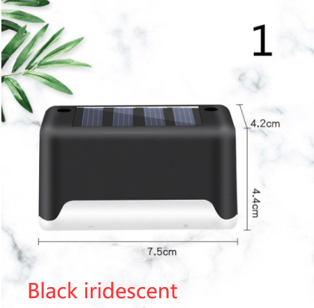 New Upgrade Waterproof LED Solar Fence Lamp Solar Deck Lights Solar Step Light Outdoor For Patio Stairs Garden Pathway Step Yard