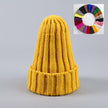 New Woolen Curly-brimmed Winter Warm Knitting Pointed Hats