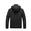 Outdoor Men's Plus Fleece Warm Cotton Jacket