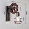 Loft Industrial Style Wrought Iron Wall Light